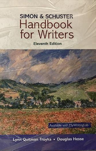 Simon & Schuster Handbook for Writers, Books a la Carte Edition (11th Edition)
