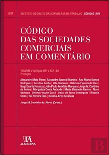 Código das sociedades comerciais em comentário